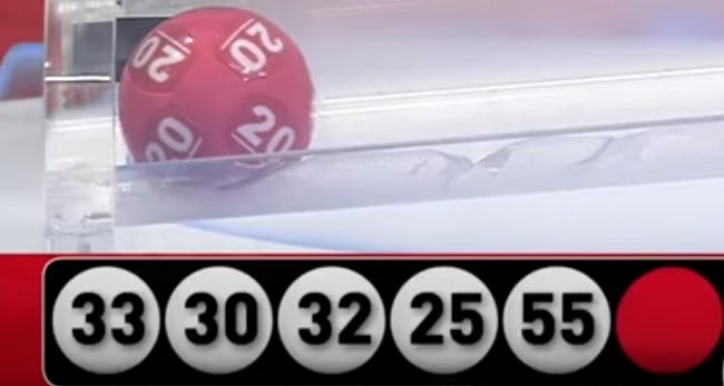 lottoballen van de powerball loterij